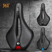 361 Degrees Bicycle Seat Cushion MTB Comfortable Cycling Saddle Ergonomic Anti Slip Mountain Folding BMX Bike Chair Bicycle Part