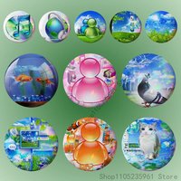 Fruitiger A-Aero 32mm 58mm 75mm 44mm 25mm Anime Badges Brooches DIY Pins Decorations Birthday Valentine Gifts