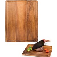 Wood Cutting Boards Wooden Charcuterie Board Double Sided Meat Vegetables Boards Pizza Bread Serving Board Kitchen Accessories