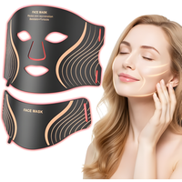 Silicone LED Face Mask 7 Colors Portable Red Light Therapy for Anti-Aging, Wrinkles, Skin Rejuvenation, Home Use Beauty Device