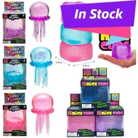 HOT Schylling Needoh Jellyfish & Cube Squish Toy Sensory Toy Anti-Stress Stress Relief Jigsaw Pressure Relief Souvenir for Kids