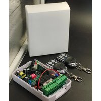 Universal Garage Shutter Box Motor Valve + 2 Remote Controls with External Control Terminal Block