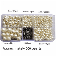 4-10mm Pearls Pearl Setting Machine Set Rivet Fixing DIY Crafts Beads Rivet Fixing Machine 4 Claw Nails Round Pearl Beads