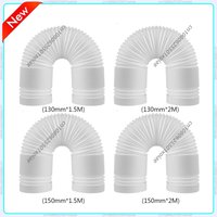 Universal Duct Extension Pipe Telescopic Flexible Exhaust Hose Accessories Vent Tube for Mobile Air Conditioning