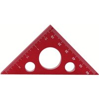 Triangle Ruler 45/90 Degree Metric Scale Precision Angle Ruler Aluminum Thickened Height Ruler Multifunction Woodworking Tool