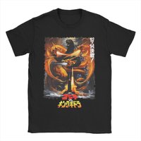 Minus One Vintage King Of Monsters T Shirt Men Women Pure Cotton T-Shirt O Neck Godzilla Tees Short Sleeve Clothing 4XL 5XL