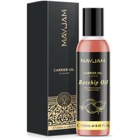 MAYJAM 250ml Carrier Oil Rosehip Olive Grapeseed Jojoba Olive Avocado Sweet Almond Coconut Argan Wheat Germ Essential Oils