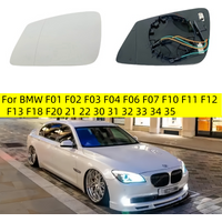 For BMW F01 F02 F03 F04 F06 F07 F10 F11 F12 F13 F18 F20 21 22 30 31 32 33 34 35 Car Wide Angle Heated 4Pins / 2Pins Mirror Glass