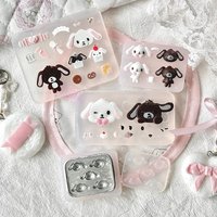 Dessert Rabbit Resin Casting Mold Silicone Mold Accessories Resin Liquid Mold Resin Keychain Silicone Mold Resin Mold