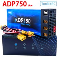 ToolkitRC ADP750 power adapter blue 750W DC12V 62.5A XT60 suitable for model car drone M8D M9 M6D M7 M8P intelligent DC charger
