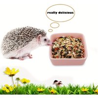 Ceramic Small Animal Feeding Dish Food Water Bowl for Hamster Mice Rats Chinchilla Guinea Pig Rabbit Hedgehogs Squirrels
