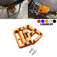Motorcycle Folding Rear Brake Pedal Tip Plate For KTM SX SXF XC XCF XCFW XCW EXC EXCF 125 150 200 250 300 350 400 450 500 530