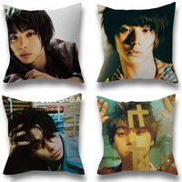 Actor N-Nijiro Murakami Cushion Cover Car Throw Pillow Case For Sofa Car Christmas Gift