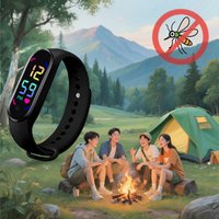 Mosquito Repellent Bracelet LED Watch Bracelet Electronic Watch Adult Children Large Dial Insect Repellent Outdoor 2026