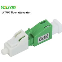 2pcs LC/APC fiber attenuator female to male plug type 1 3 5 7 10 15 20dB FTTH Fiber Optic Attenuator
