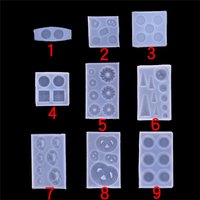 Mini Cookie Silicone Molds Pastry DIY Crystal Drip Mould Clay Decoration Home Baking Molds Cake Decorating Tools for Kitchen