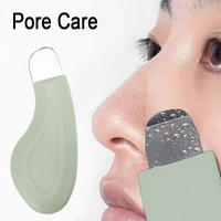 1pcsPore-Cleansing Blackhead Remover Scraper, Exfoliating Acne Extraction Cleaning Tool