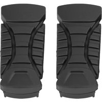1 Pair Black Rubber Motorcycle Front Rear Wide Foot Rider Driver Foot Rest Floorboards for BMW R1200GS R1200GS ADV 2014-2017