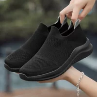 Men Sneakers Unisex Casual Shoes Soft Sole Slip-On Vulcanized Shoe Lightweight Loafers Plus Size Walking Men Shoes Tenis Hombres
