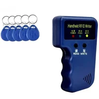 125KHz RFID Card Reader Copier Duplicator Key Writer Programmer Software Cloner Handheld Copier ID Tags T5577 CET5200 EM4305