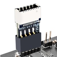 USB C Motherboard Adapter TYPE-C socket 9-pin Chassis motherboard USB2.0 9PIN High-Speed Male to Type-E Female Extension Adapter