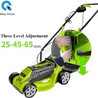 Electric Lawn Machine Cordless Lawn Mower 21V 4.0Ah Electric Mower Brushless Motor 8-Gallon Grass Bag Battery Charger Included