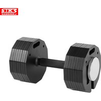 New hot selling twelve sided adjustable dumbbells, quick disassembly men's dumbbell, 2kg incremental plug-in pure steel dumbbell