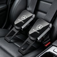 For Mercedes Benz W212 W204 W211W168 W213 W205 W210 W124 AMG Car Emblem Seat Belt Clamp Extender Auto Interior Accessories
