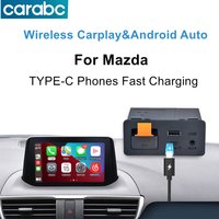 Adaptateur CarPlay Android Auto sans fil TYPE-C, Hub USB OEM pour rénovation Mazda 2 3 6 CX3 CX5 CX8 CX9 MX5 Demio Miata TK78669U0C, Kit