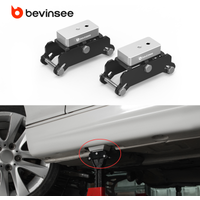 BEVINSEE 3-4 Ton Set Jack Stand Adapters for BMW for MINI for Totota Supra A90/A91,for BMW E46 E90 E91 E92 E93 F30 F31 E60 F10