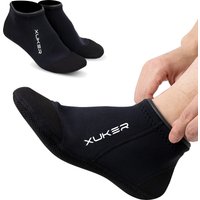 Men's Women's 3mm Neoprene Socks Beach Volleyball Diving Swimming Snorkeling Kayaking Low Cut Water Booties Flatlock Stitches