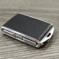 Luxury Leather Zinc Alloy Car Key Case Cover High Quality Replace Shell for Volvo S60 S90 XC40 XC60 XC90 V60 V90 Polestar 1 2 3