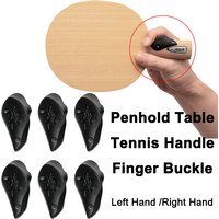 Ping Pong Finger Power Buckle Penhold Backhand Finger Grip Helper Power Assist Finger Buckle Training Accessory with Screw