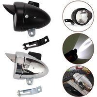 AliExpress MEROCA Classical Chrome Vintage Bicycle LED Light, Retro Head Lamp For Front LED Headlight High-Powered White LED With 160° Wide Angle