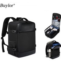 Buylor Cabin Bag 40×20×25 Small Travel Carry On Luggage Backpack Multi Functional Business Travel Bag Cabin Size Flight Bag
