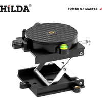 HILDA Adjustable Lift Stand For Laser Level 360-Degree Rotation Router Lift Table Adjustable Height Laser Level Lifting Platform