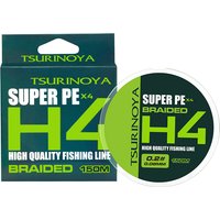 TSURINOYA Braided Fishing Line H4 4-8lb Light Game 150m 0.2/0.4/0.6# 4 Braided Smooth Long Casting Trout Multifilament Line
