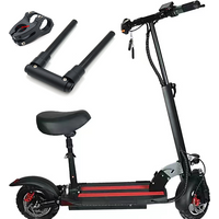 8 / 10 inch electric scooter folding handle for KuGoo M4 front handle folding bar accessories