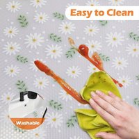 Non‑sticky Kitchen Organizer Mat Dust‑proof Oil‑proof Anti‑slip Moisture‑proof Fridge Cabinet Drawer Liner Cuttable Clean