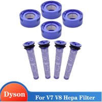 8 Pack Replacement Vacuum Filters for Dyson V7 V8 motorhead Absolute HEPA Filter
