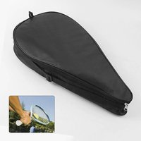 Oxford Paddle Racket Tote Bag, Waterproof and Durable, Tennis Racket Storage Bag,black Racket Protection Bag, Shoulder Strap Bag