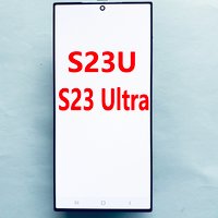 SUPER AMOLED S23U LCD For Samsung S23 Ultra 5G S918E S918B S918U LCD Display Touch Screen With Frame Digitizer Assembly With Dot
