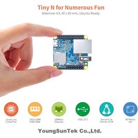 NanoPi Neo v1.4 LTS 512M DDR RAM YoungSunTek Allwinner H3 Quad Cortex-A7,1.2GHz,OpenWRT,Ubuntu Linux Armbian DietPi Kali