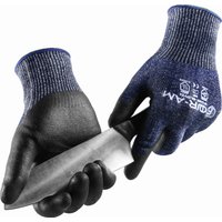 1/3Pair, Level 3Cut-Resistant Gloves, Firm Non-Slip Grip, Heavy Duty Work, Durable & Breathable Nitrile Foam Coated, Touchscreen