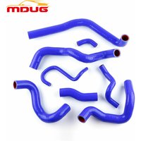 MDUG Cooling Pipe For Fits 2006-2013 BMW MINI Cooper S R56 N14 1.6 Turbo Coolant Tubes Silicone Radiator Hose 8Pcs Kit