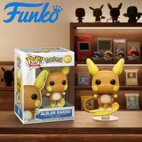 Funko Pop Pokémon Series Alolan Raichu Action Figure Doll, Limited Edition Desktop Decor, Original Collectible Gift