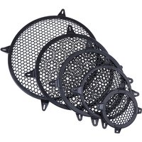 4''/6''/8''/10''/12'' Plastic Car Audio Speaker Sub Woofer Grille Guard Protector Cover Mesh Round Subwoofer