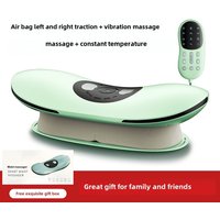 Electric Lumbar Traction Device Massager with Heat Function & Adjustable Intensity,Electric Inflatable Back Stretcher Device