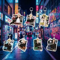 Acrylic Keychain Anime Tokyo Revengers Sano Manjiro Hanagaki Takemichi Acrylic Pendant Custom Anime Merchandise Gift for Fans