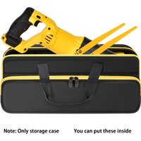 (CASE ONLY)Dedicated Storage Case Compatible for Makita JR184DZ/JR189DZ, for HiKoki 18V Saber Saw Reciprocating Saw CR18DA Batte